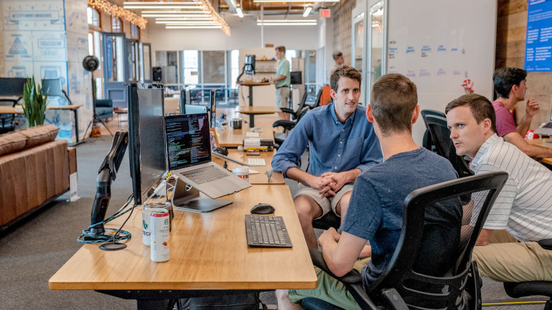 Team members with differing world views Team members with differing world views