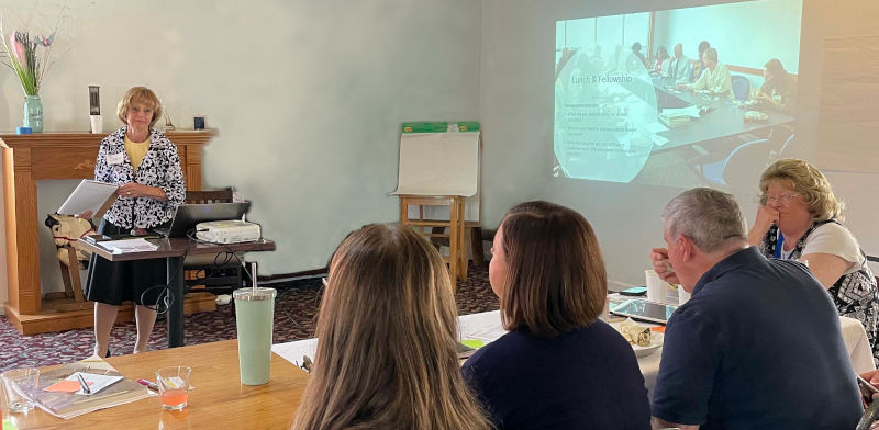 Sara Wall Bollinger facilitating a Board Strategic Planning Retreat for Ardent Solutions